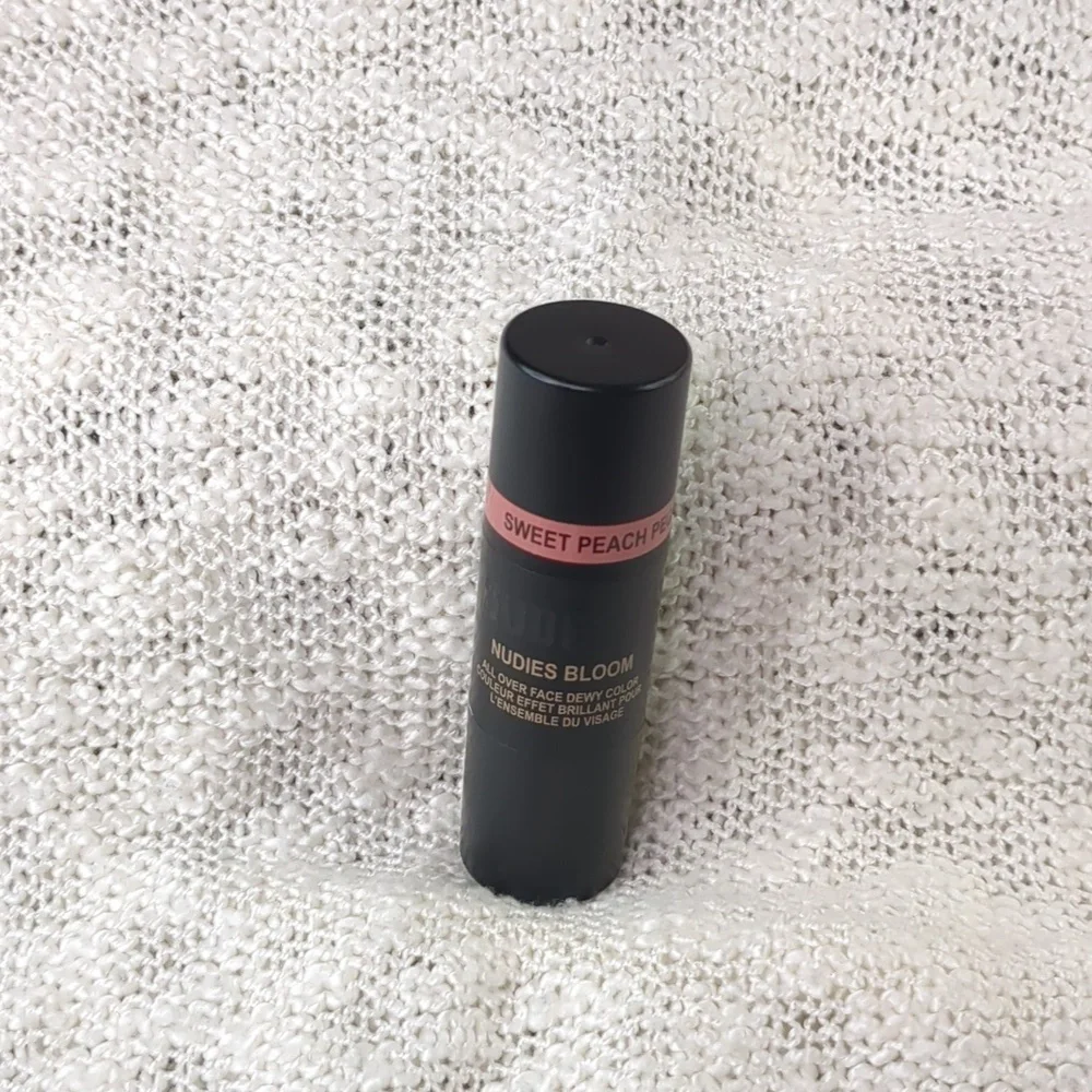 NUDESTIX Nudies Bloom Multi-Use Blush Tint in Sweet Peach Peony, 7g/0.25oz